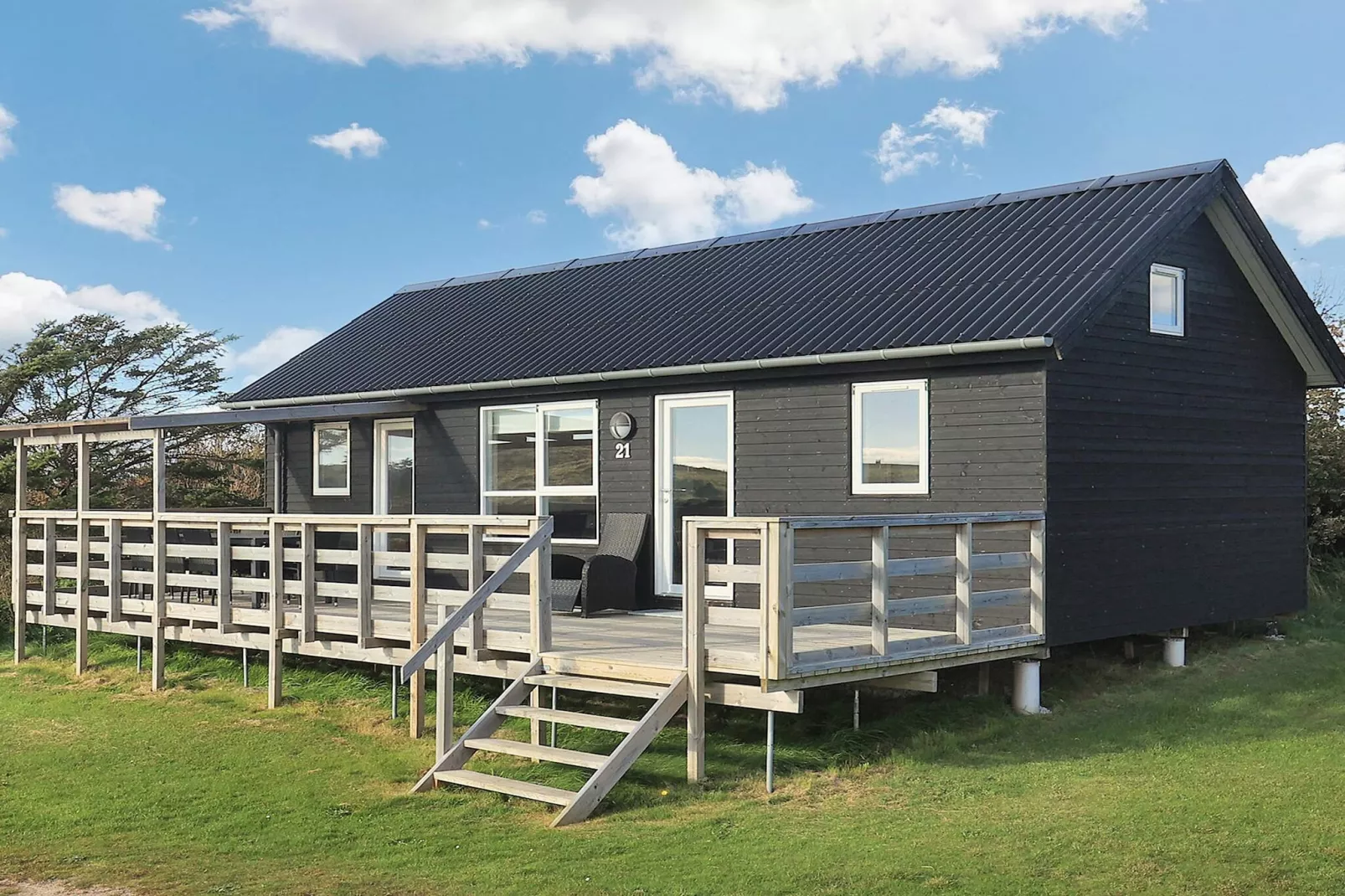 Pretty cabin in camping resort-Outdoor