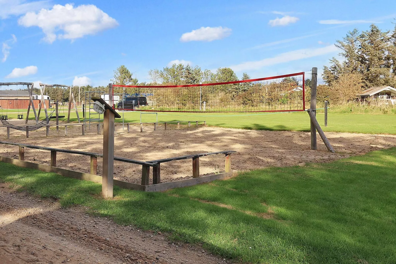 Comfortable cabin in camping resort-View