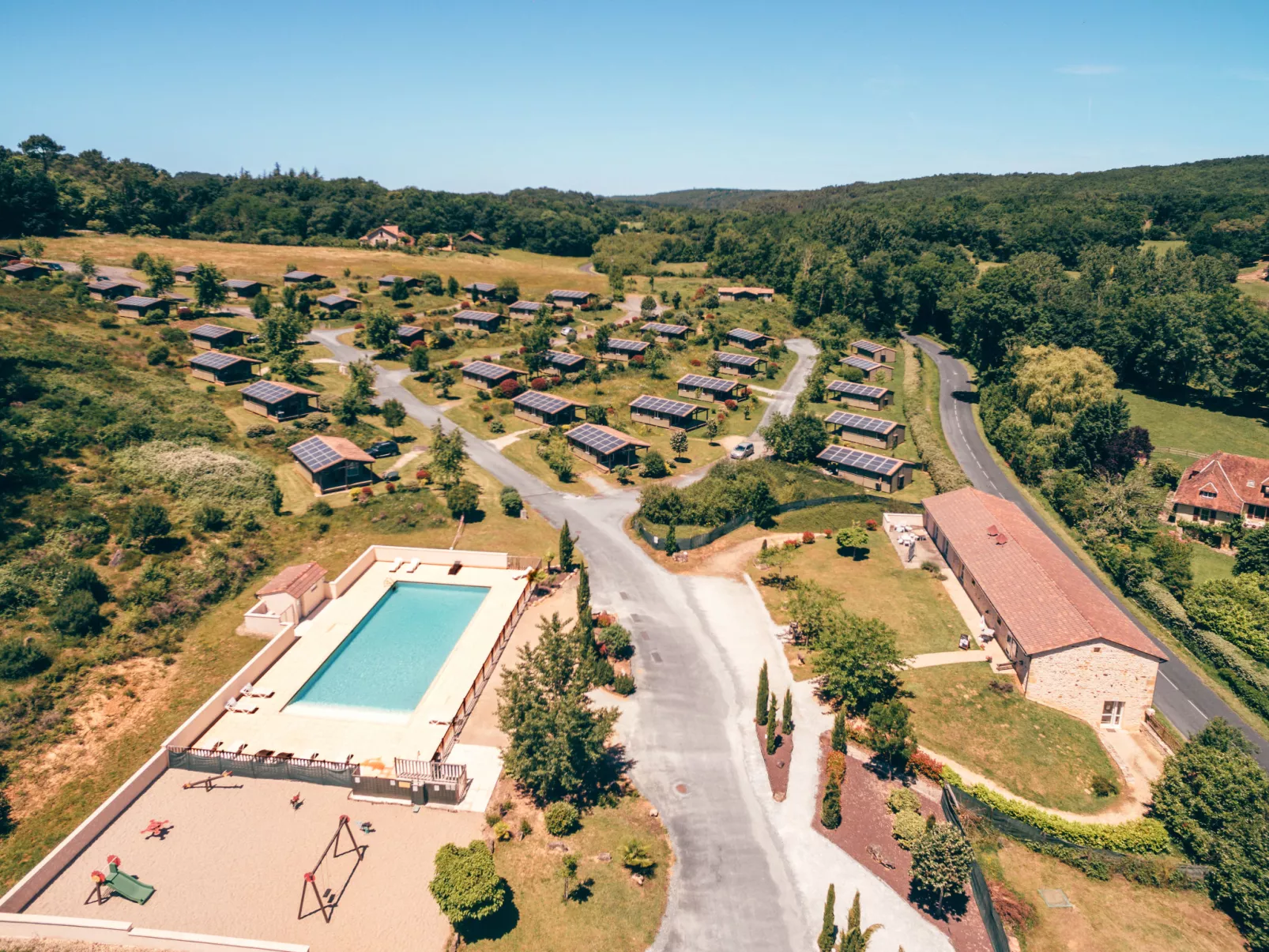 Les Hameaux de Pomette-Chalet 2 Pers.-Outside