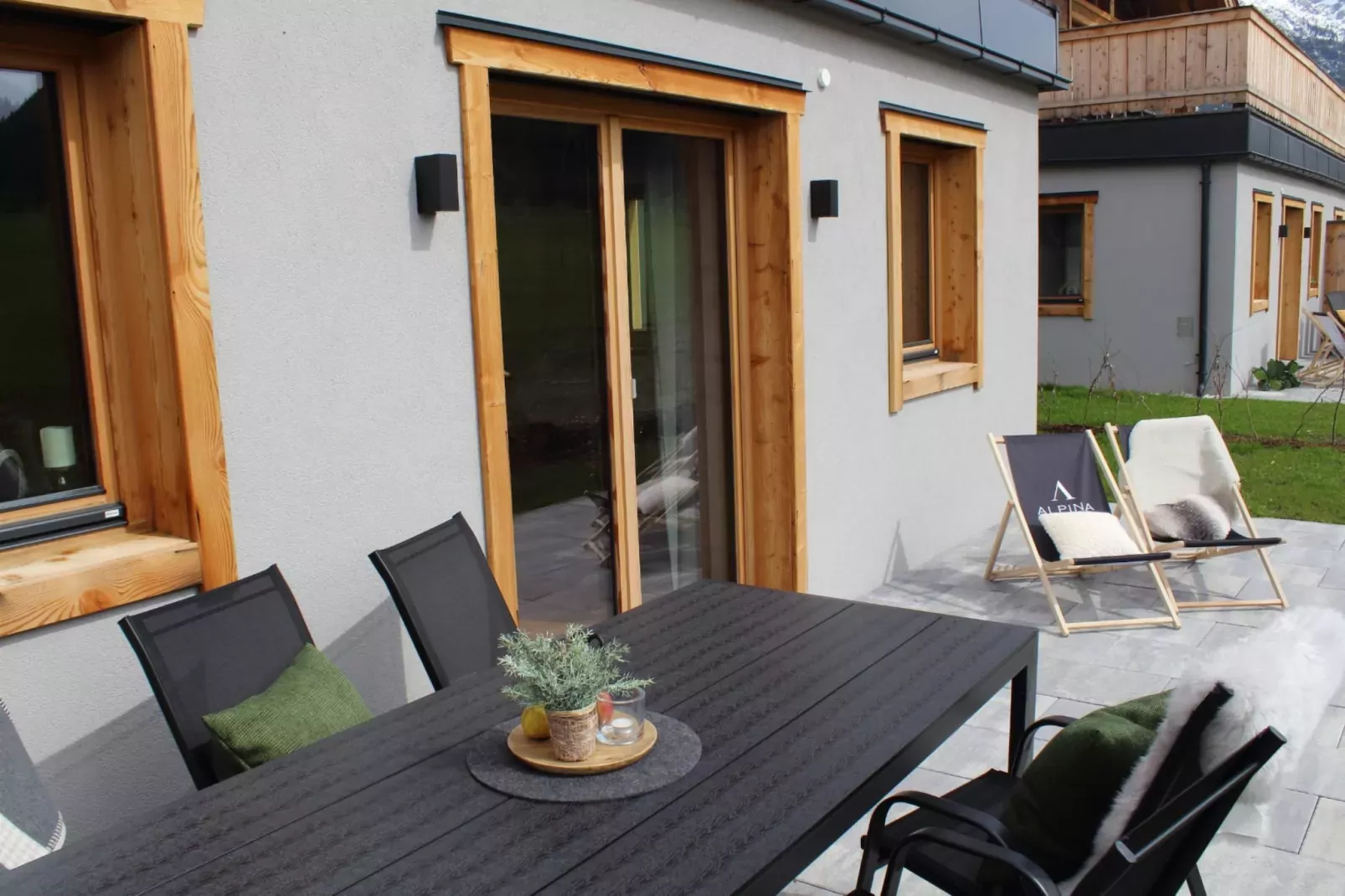 Luxusapartment mit Sauna am Berg-Terrace balcony