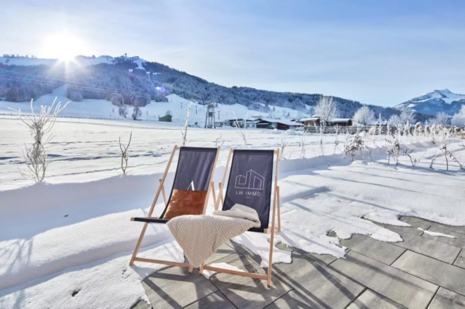 Luxusapartment mit Sauna am Berg-Areas summer 1km