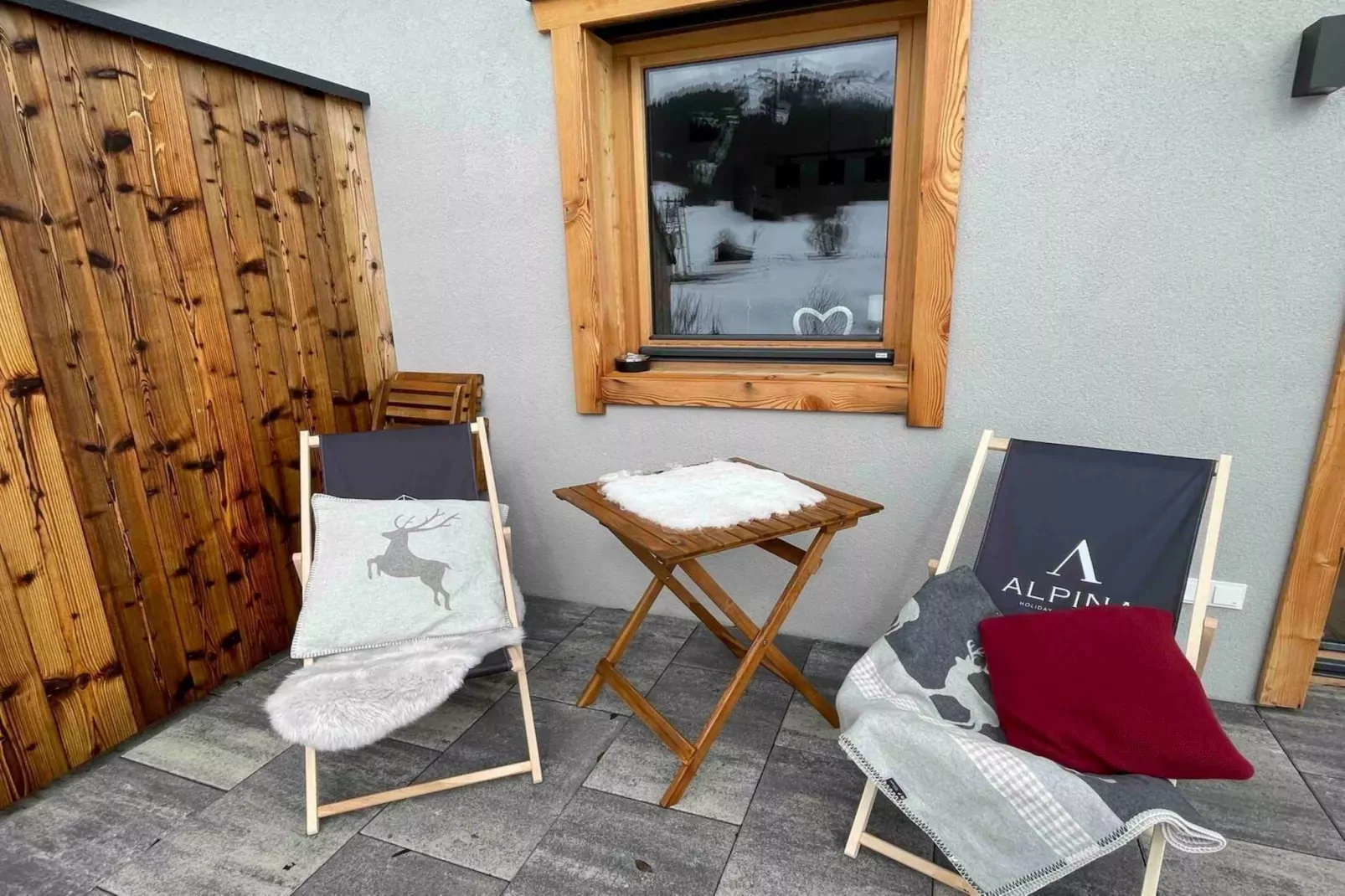 Luxusapartment mit Sauna am Berg-Terrace balcony