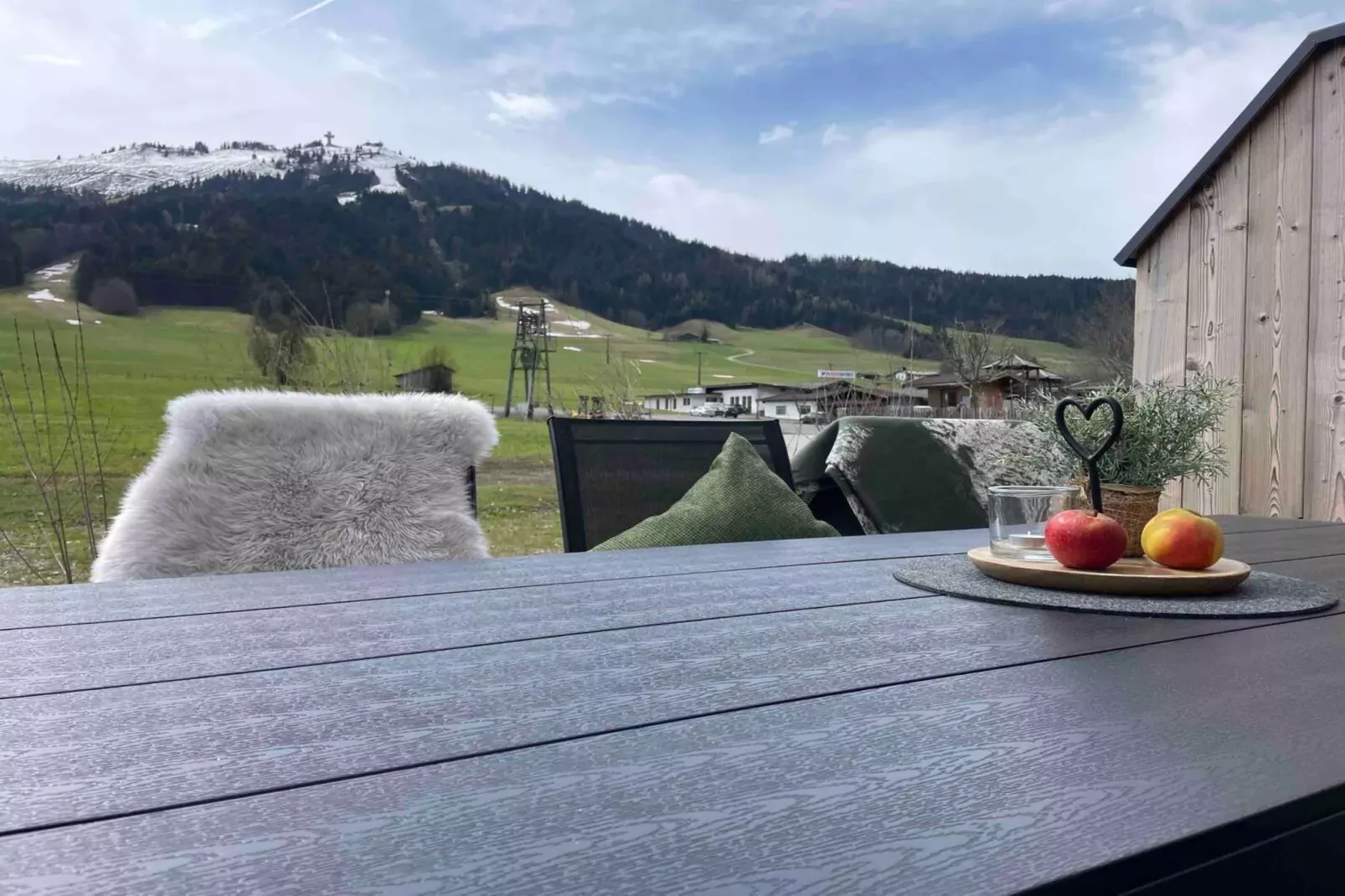 Luxusapartment mit Sauna am Berg-Terrace balcony