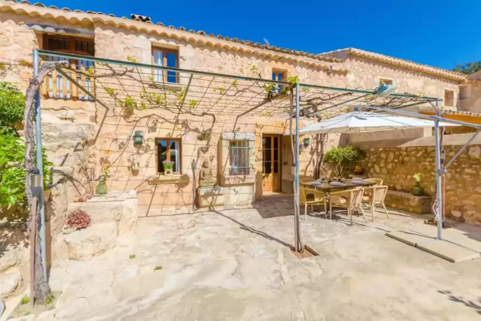 Finca Can Maria Costitx-Terrace balcony