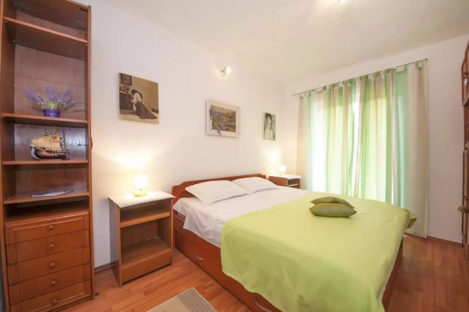 Apartments Kalajzic- Comfort Two Bedroom Apartment with Terrace(A1) (ST)-Chambre