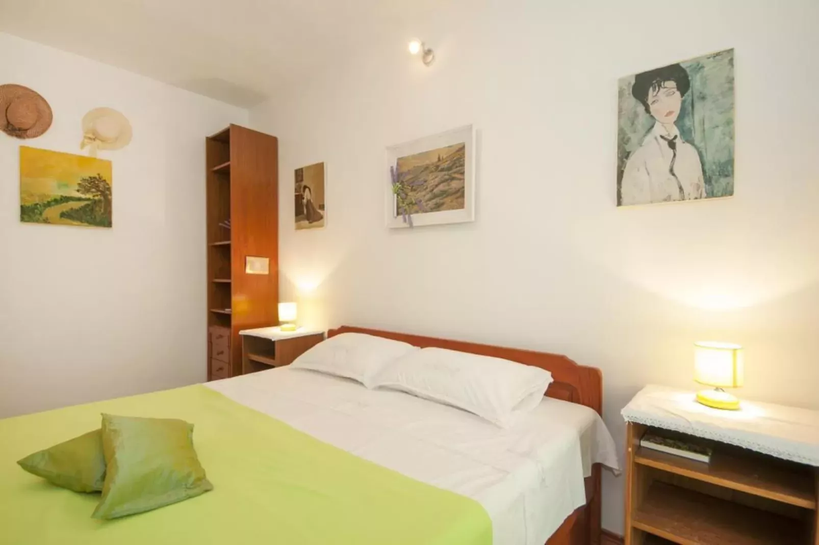 Apartments Kalajzic- Comfort Two Bedroom Apartment with Terrace(A1) (ST)-Chambre