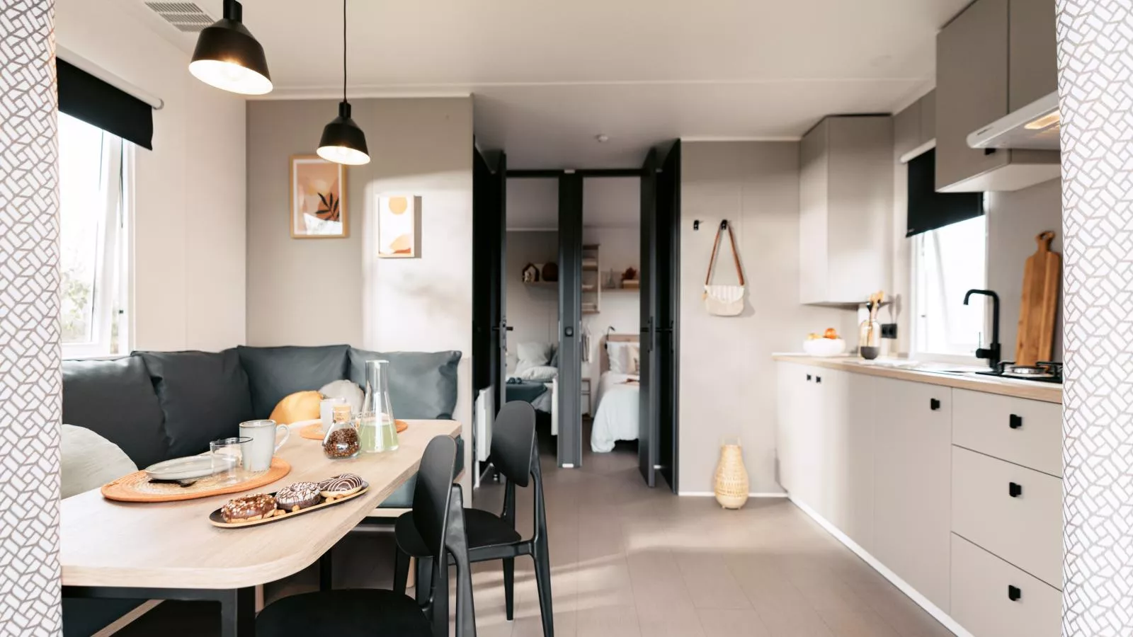 Loggia Wood-Wohnzimmer