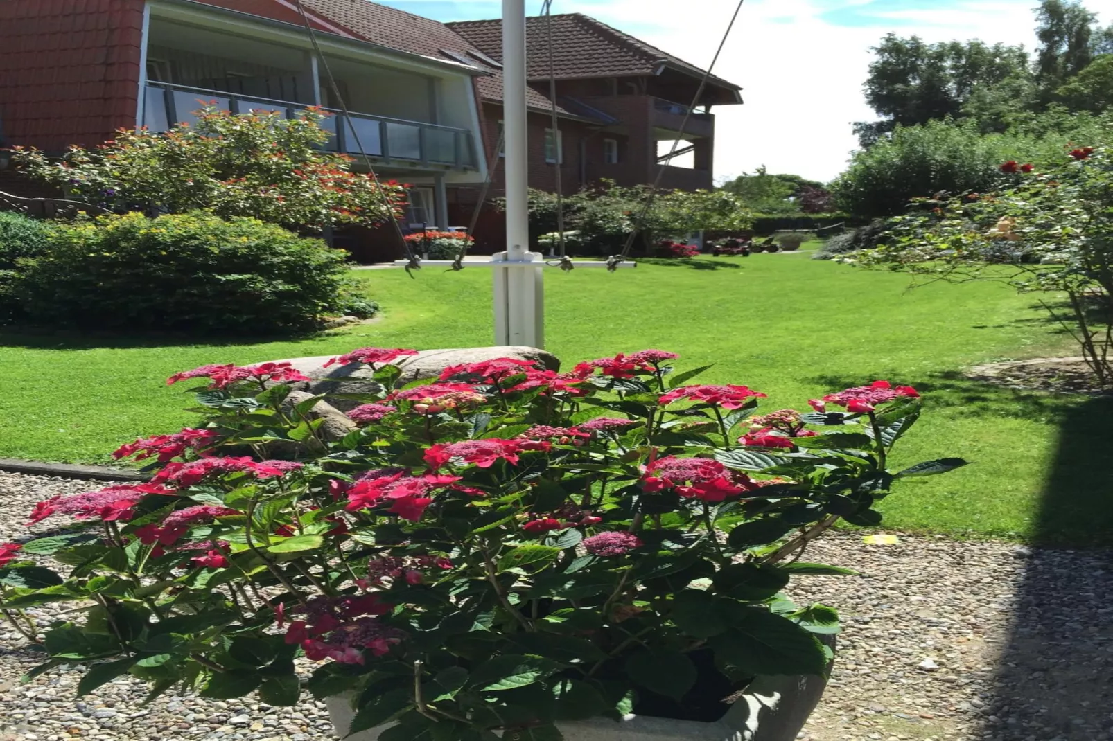 Landhaus auf Fehmarn-Gardens summer