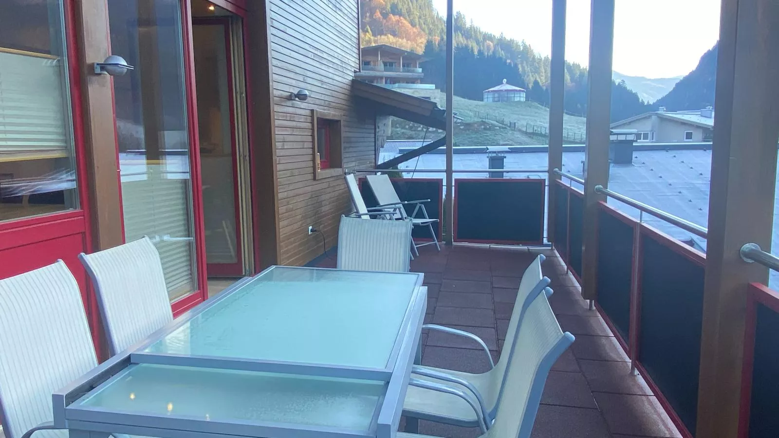 Residenz am Erzbach Top 3-Terrace balcony