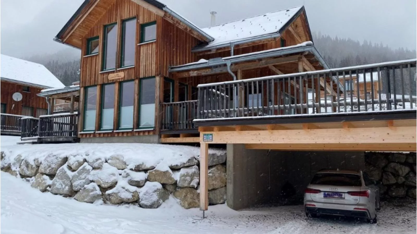 The Laerch-Außenbereich Winter
