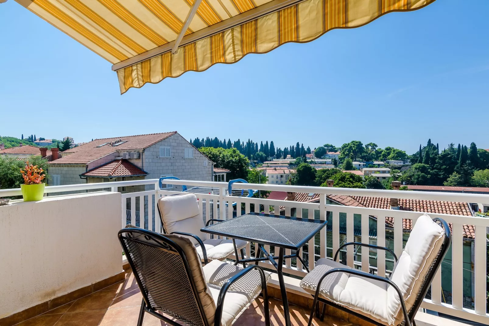 Apartments Princ Hrvoje- Studio With Balcony-Terrassenbalkon