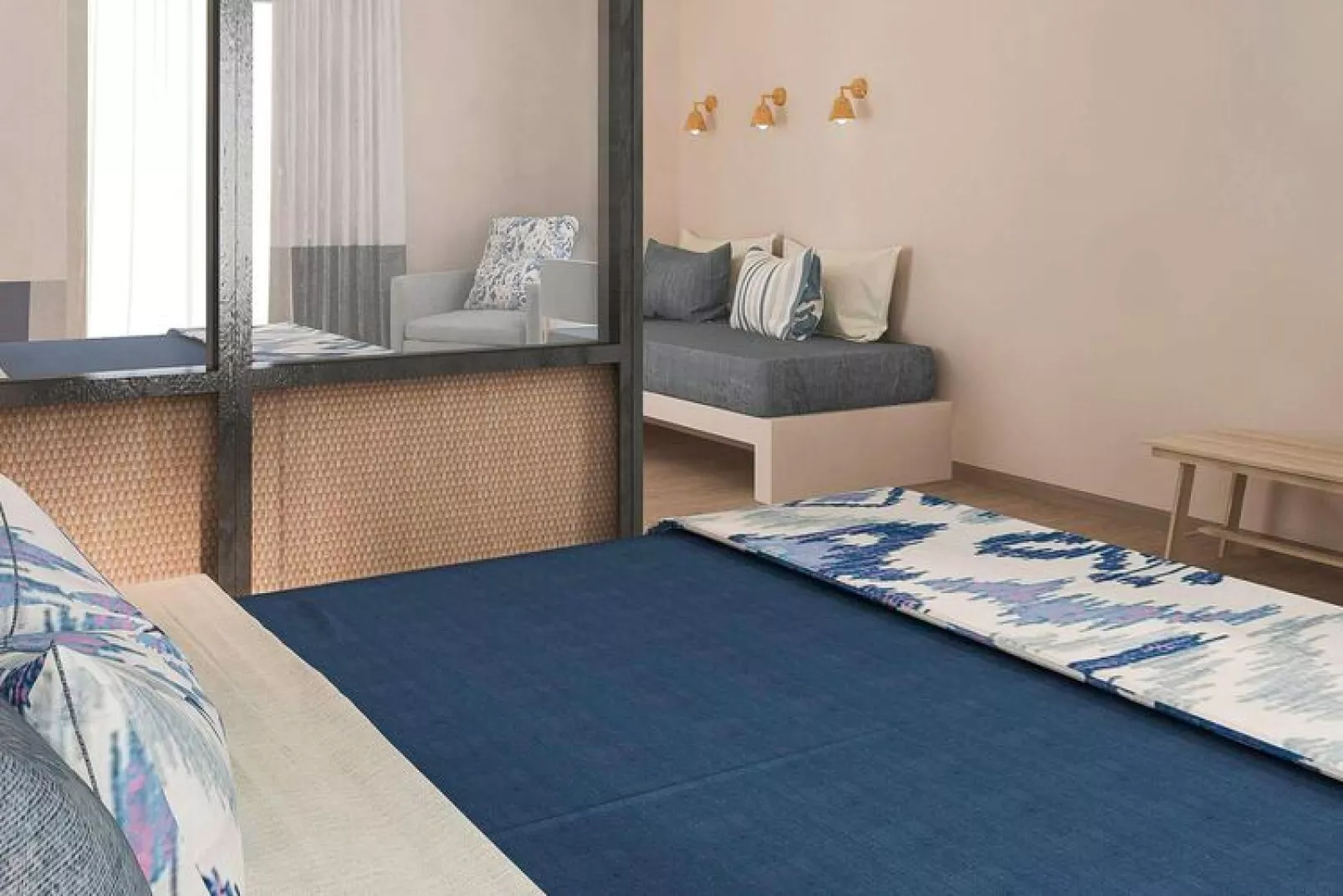 Holiday resort Asteris Village, Gerakini-Maisonette 150 qm-Chambre