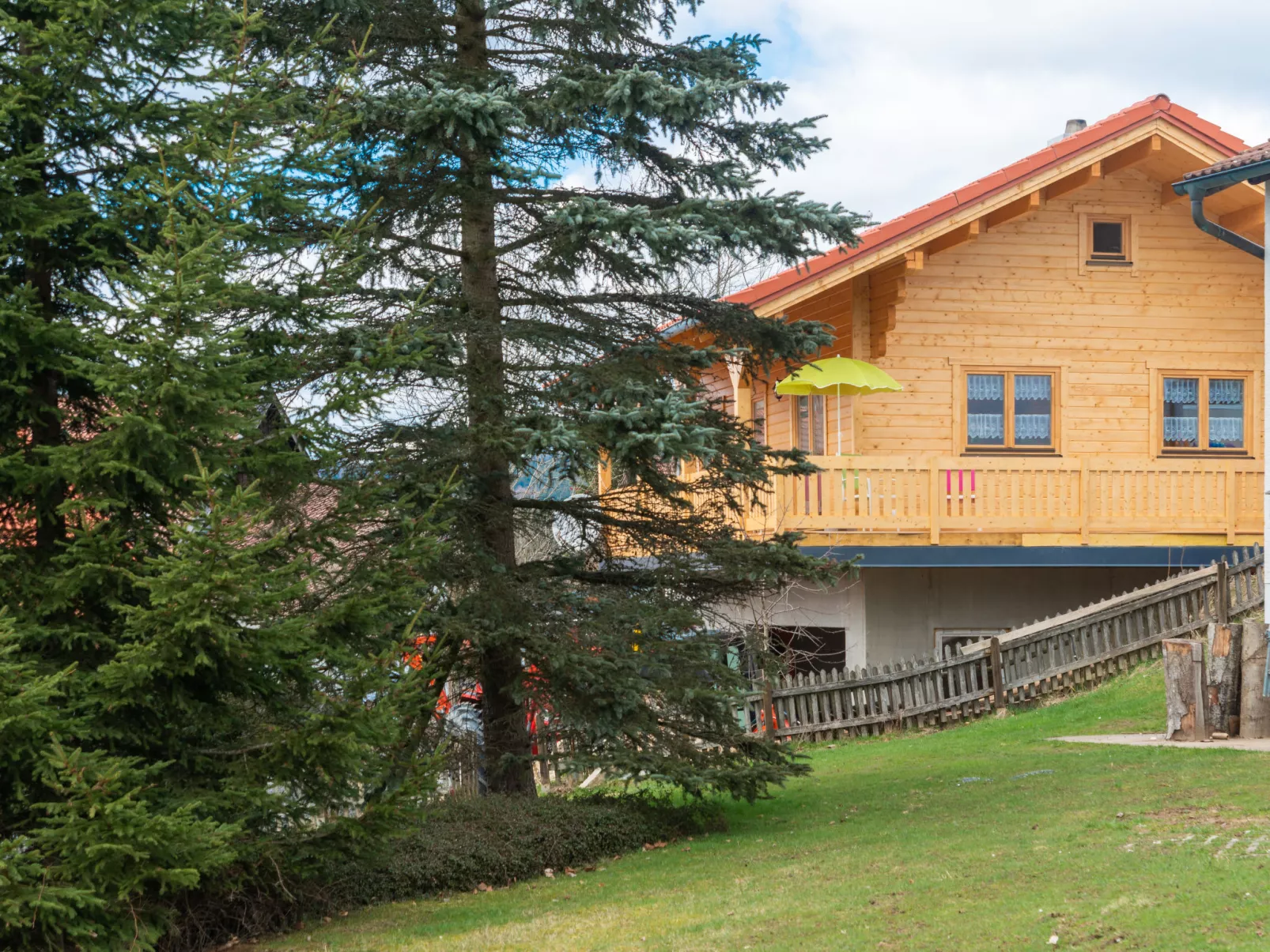 Chalet Toni mit Sauna-Outside