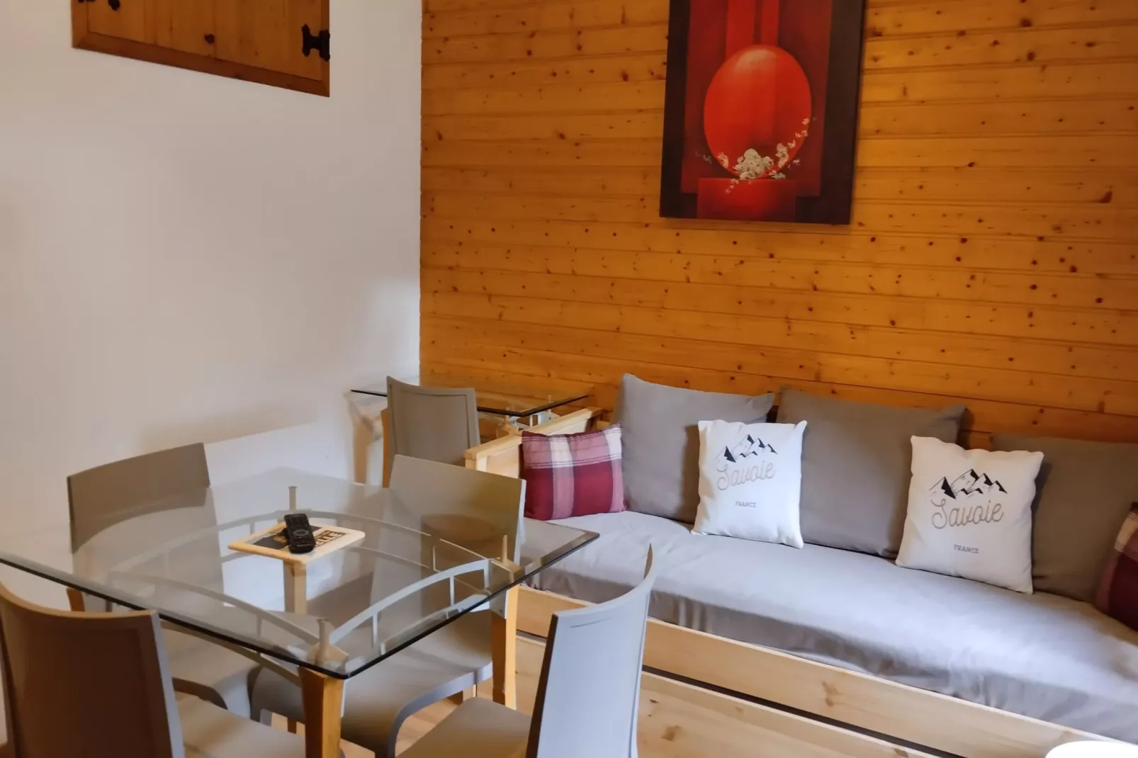 Hameau 1 002 - SPA & PISCINE appartement 6 pers-Living room
