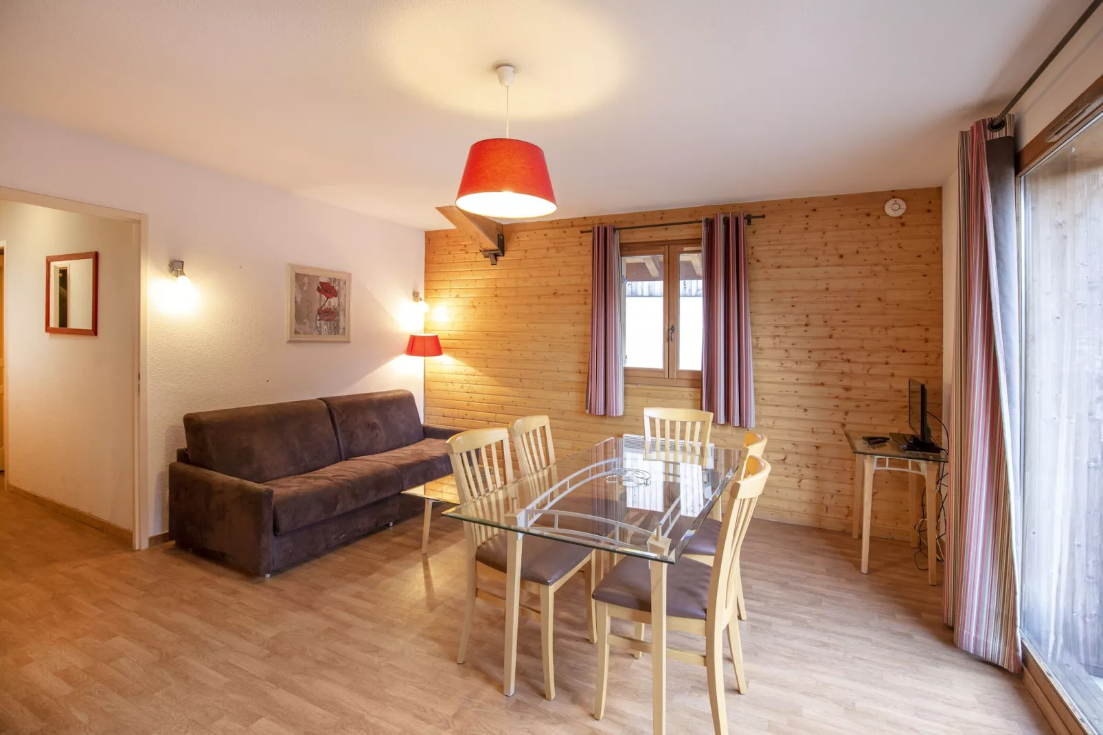 Hameau 6 209 - SPA & PISCINE appartement 6 pers-Living room