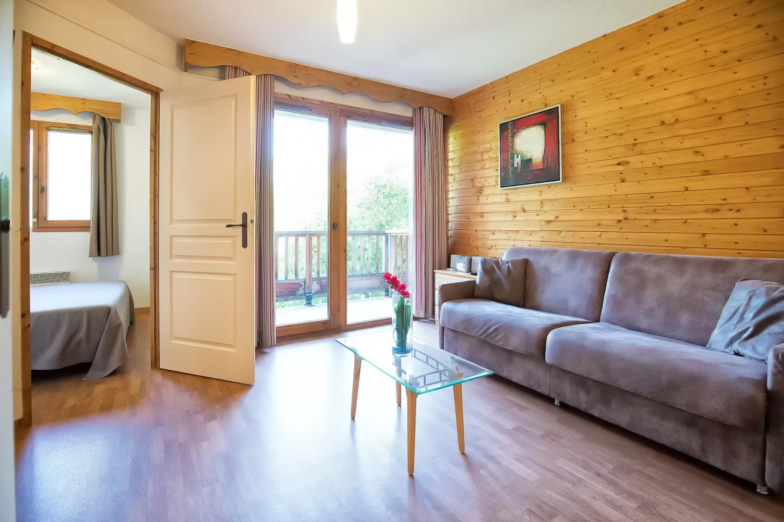 Hameau 3 203 - SPA & PISCINE appartement 4 pers-Living room