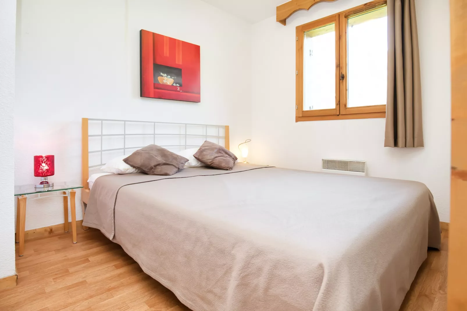 Hameau 8 202 - SPA & PISCINE appartement 4 pers-Schlafzimmer