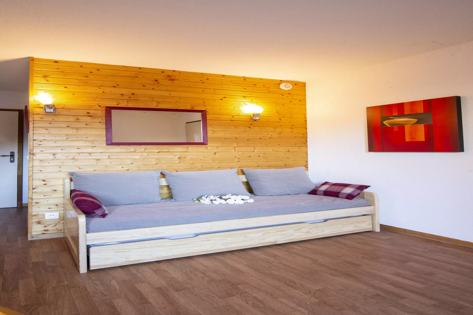 Hameau 5 106b - SPA & PISCINE studio 4 pers.-Living room