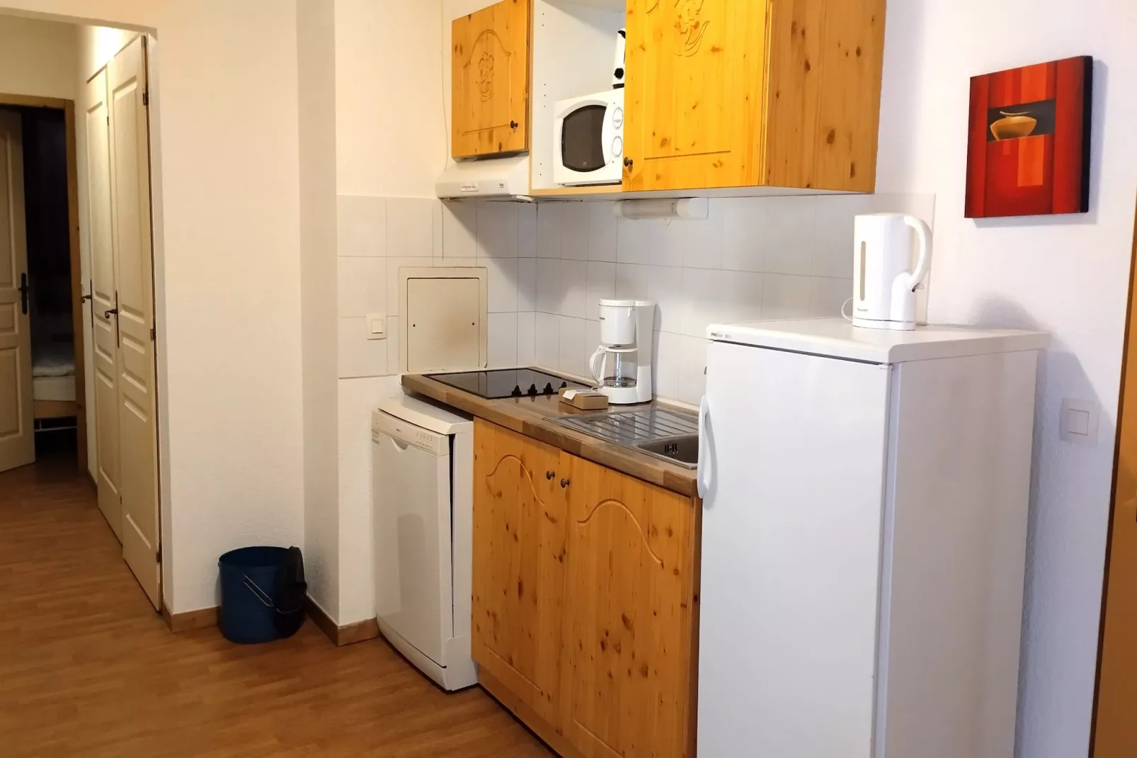 Hameau 1 301 - SPA & PISCINE appartement 8 pers-Kitchen