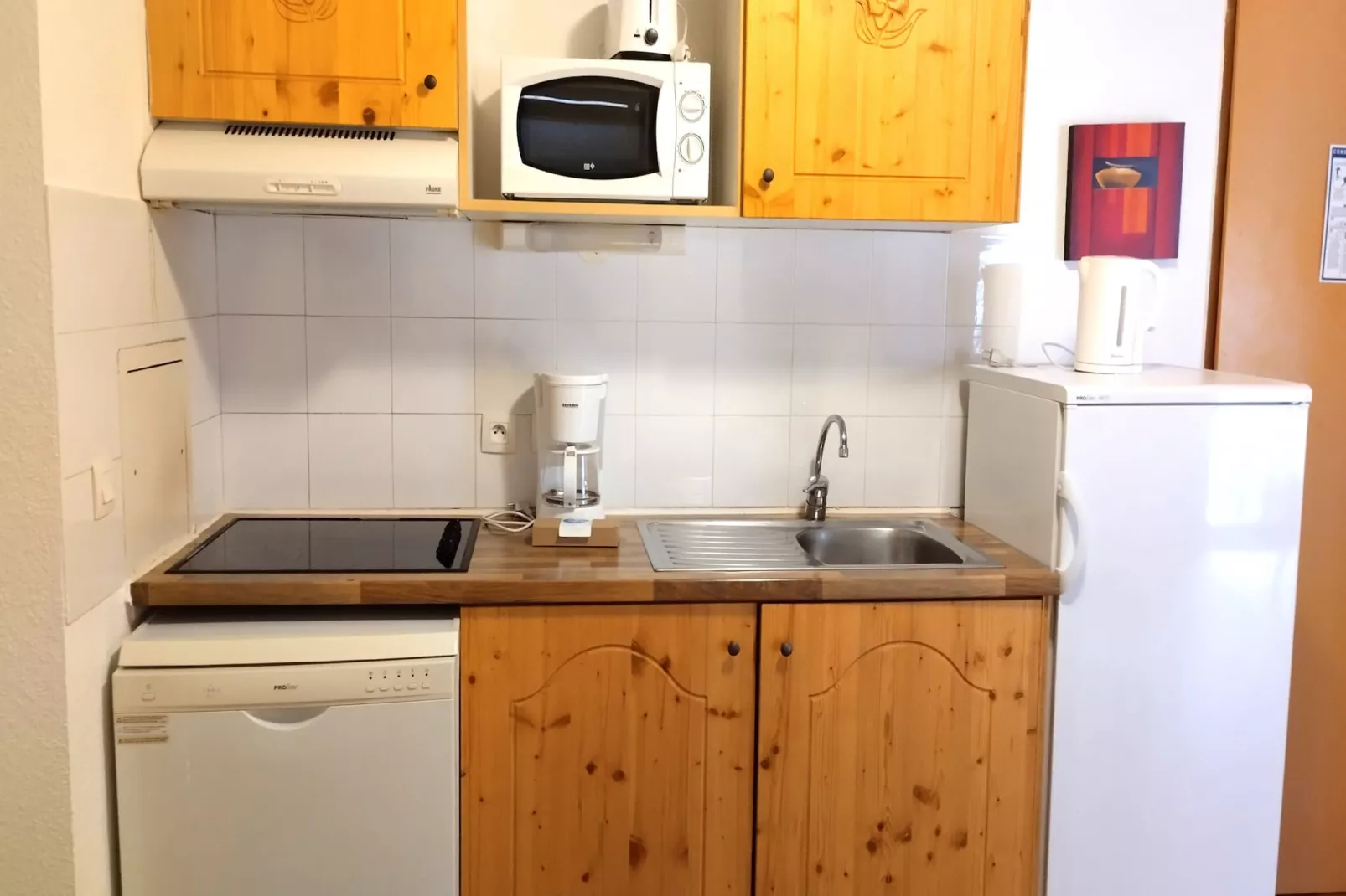 Hameau 1 301 - SPA & PISCINE appartement 8 pers-Kitchen