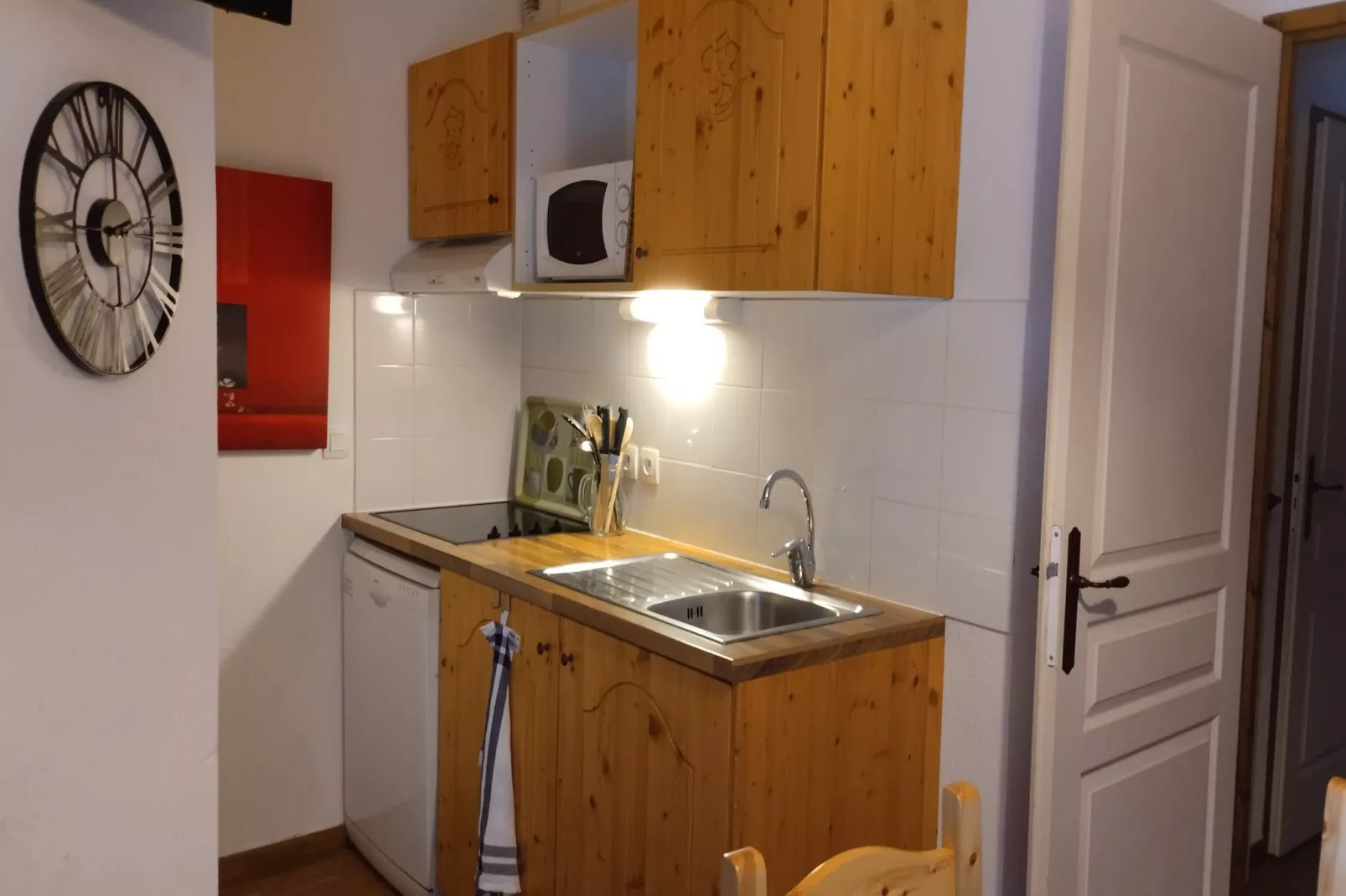 Hameau 2 006 - SPA & PISCINE appartement 6 pers-Kitchen