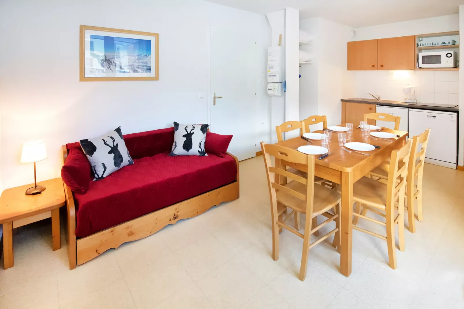 Balcons G 036 - PARC NAT. VANOISE appart. 6 pers.-Living room