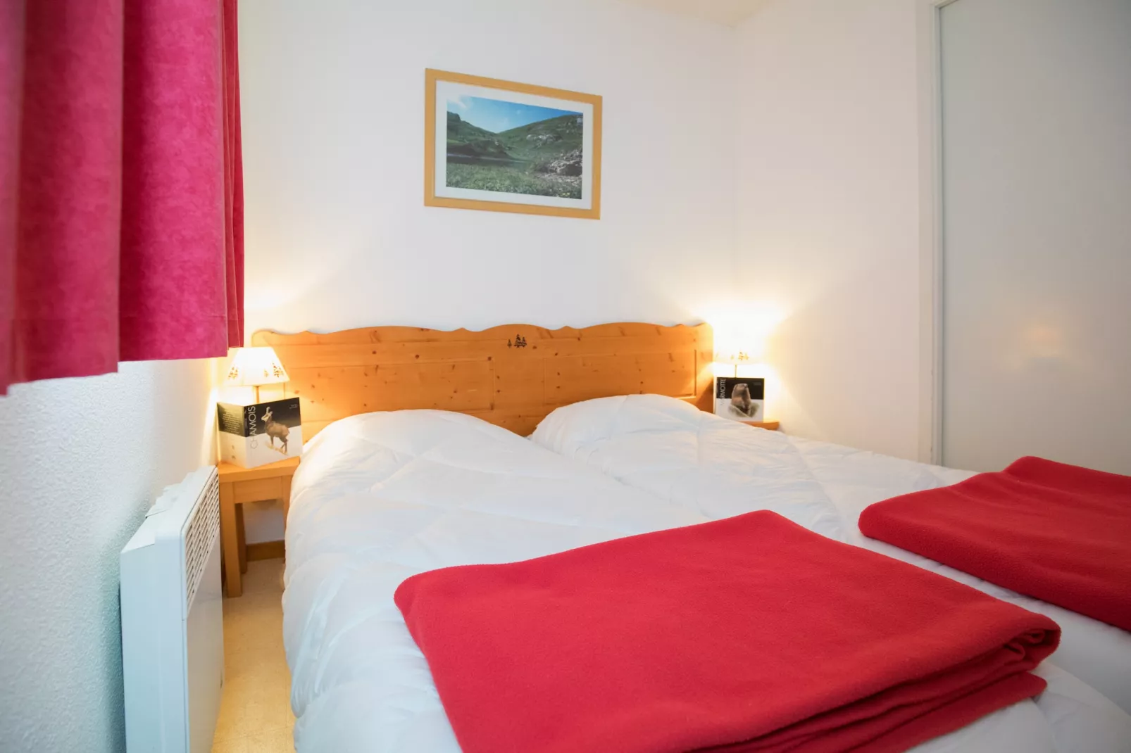 Balcons B 025 - PARC NAT. VANOISE appart. 6 pers.-Schlafzimmer