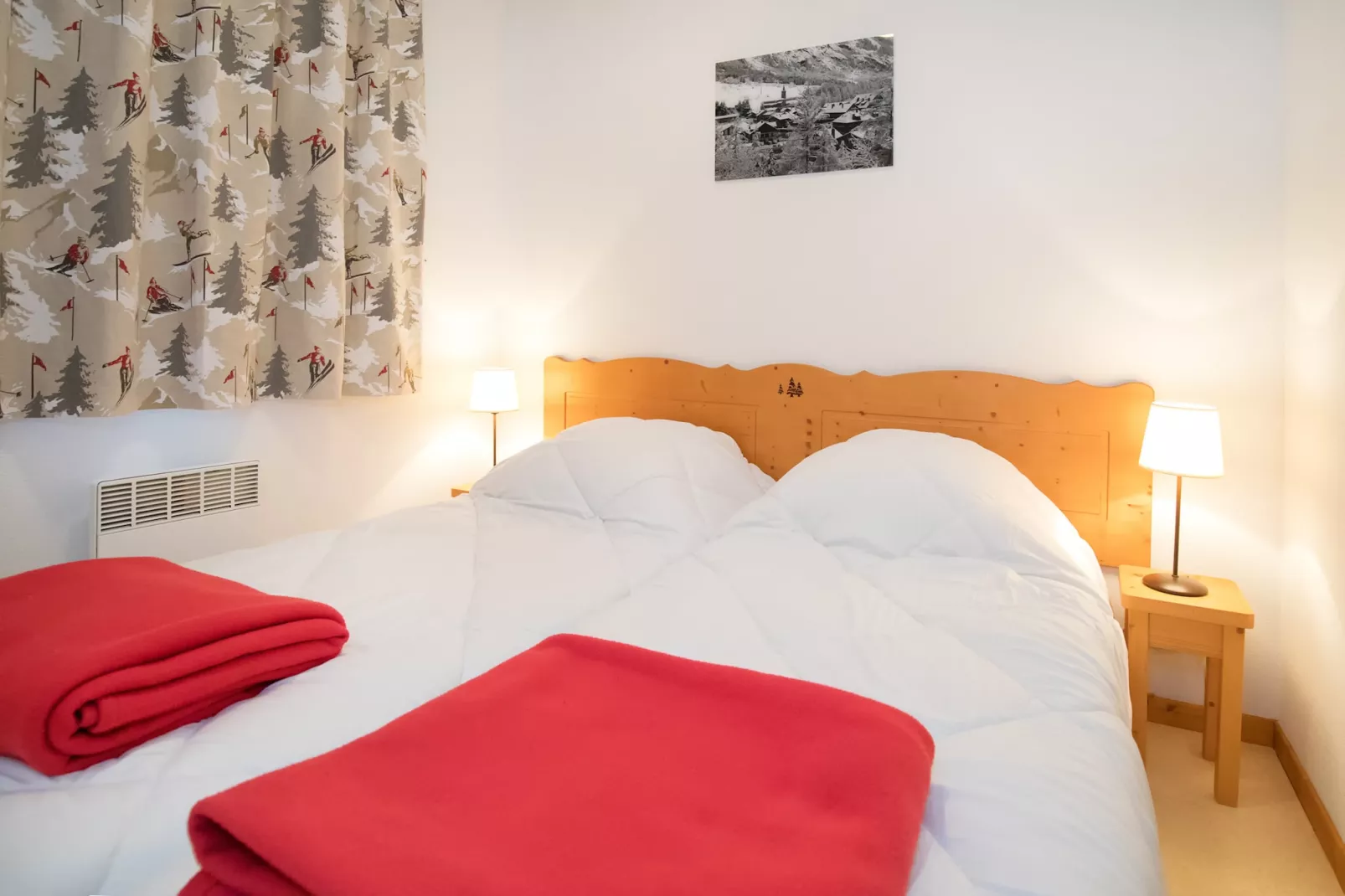 Balcons G 012 - PARC NAT. VANOISE appart. 8 pers.-Bedroom