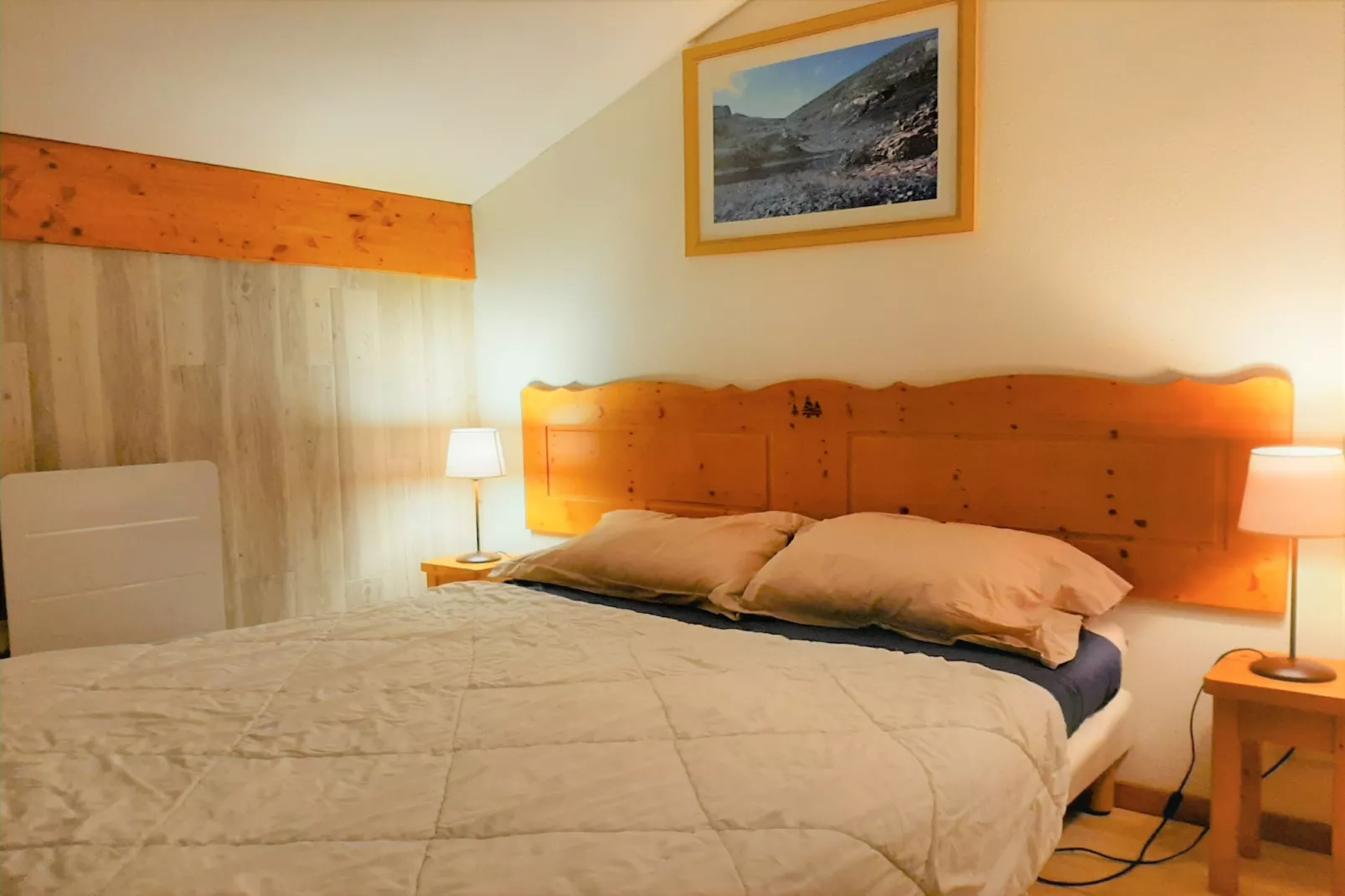 Balcons G 045 - PARC NAT. VANOISE appart. 8 pers.-Bedroom