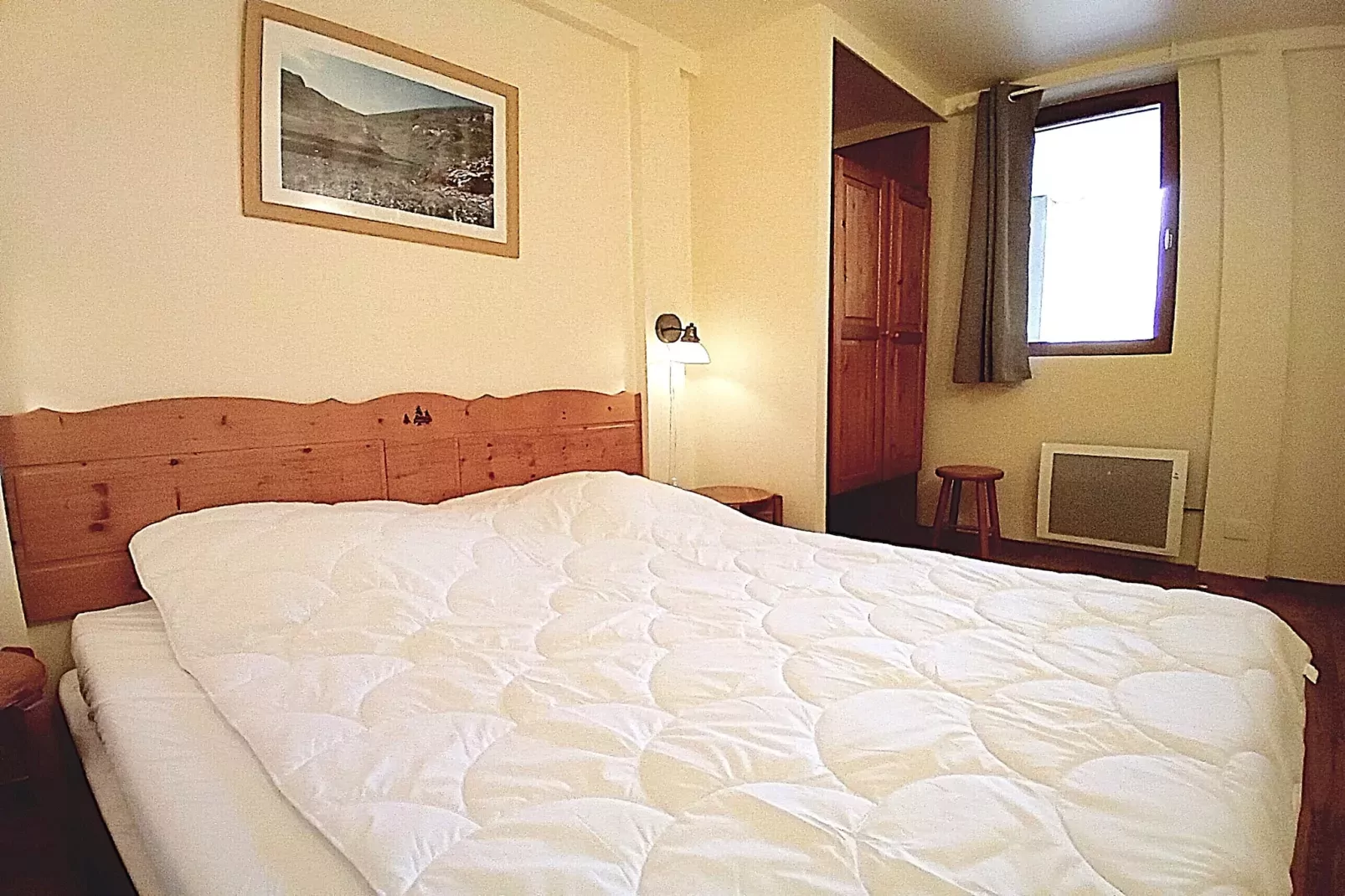 Terrasses E 206 - PARC NAT. VANOISE appart. 6 pers-Bedroom