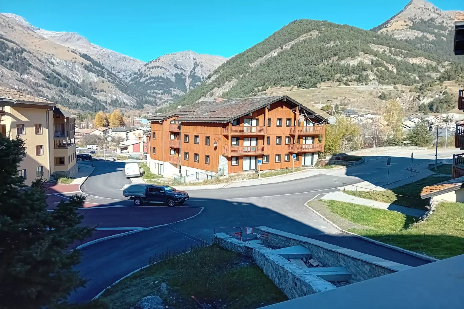 Terrasses D 206 - PARC NAT. VANOISE appart. 4 pers-Terrace balcony