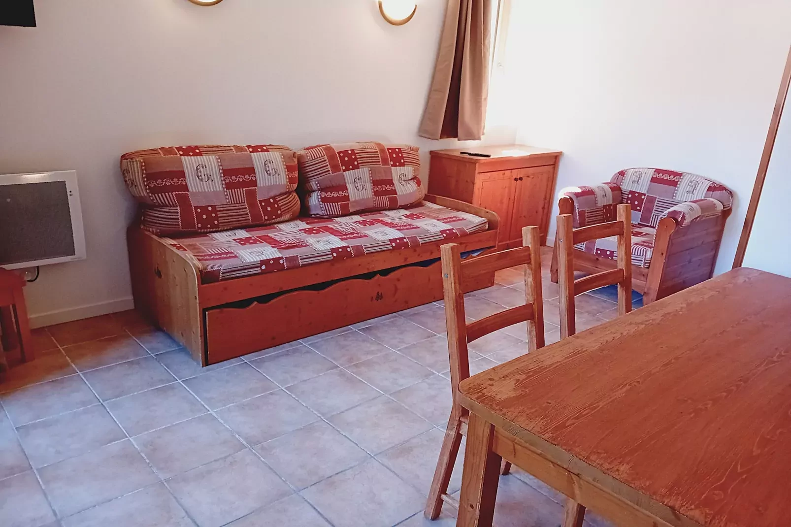 Terrasses E 305 - PARC NAT. VANOISE appart. 6 pers-Living room
