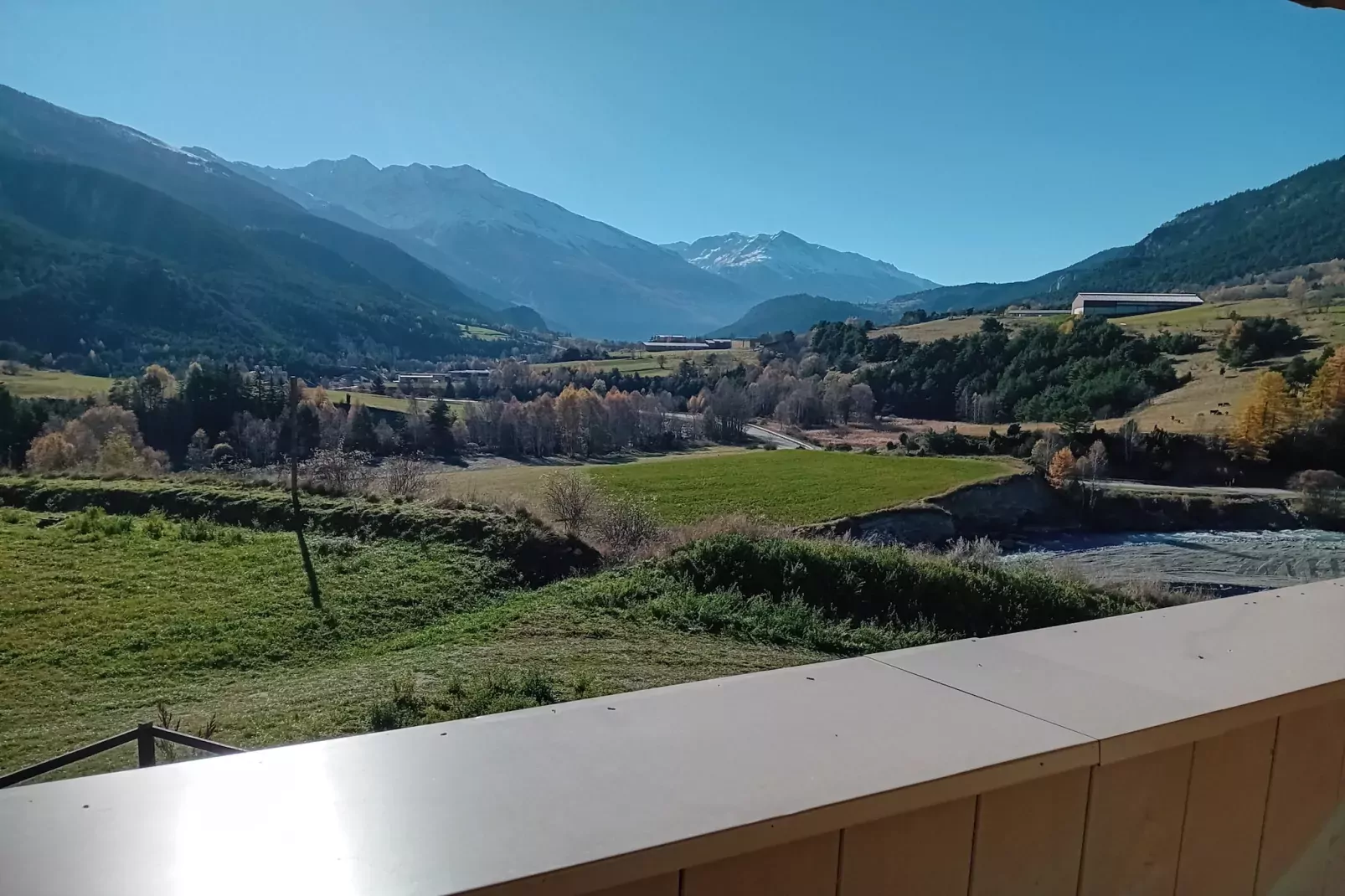Terrasses D 406 - PARC NAT. VANOISE appart. 4 pers-Terrace balcony