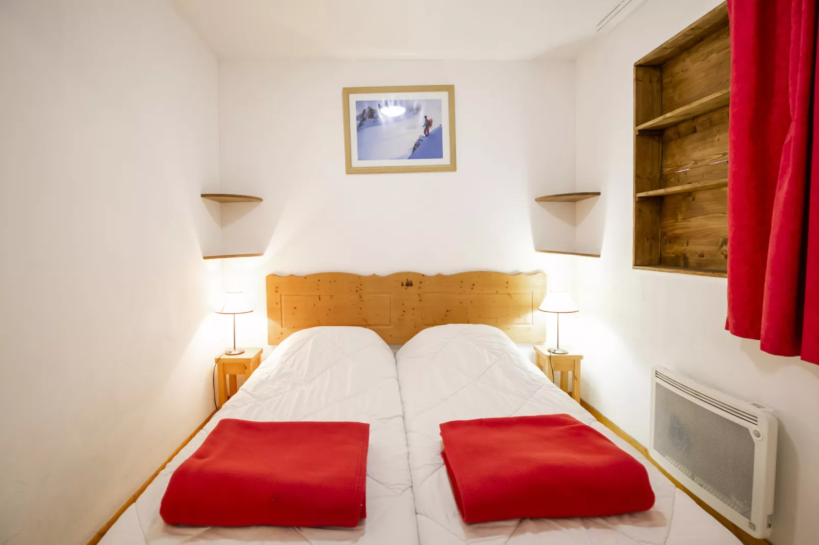 Balcons C 002 - PARC NAT. VANOISE studio 6 pers.-Bedroom