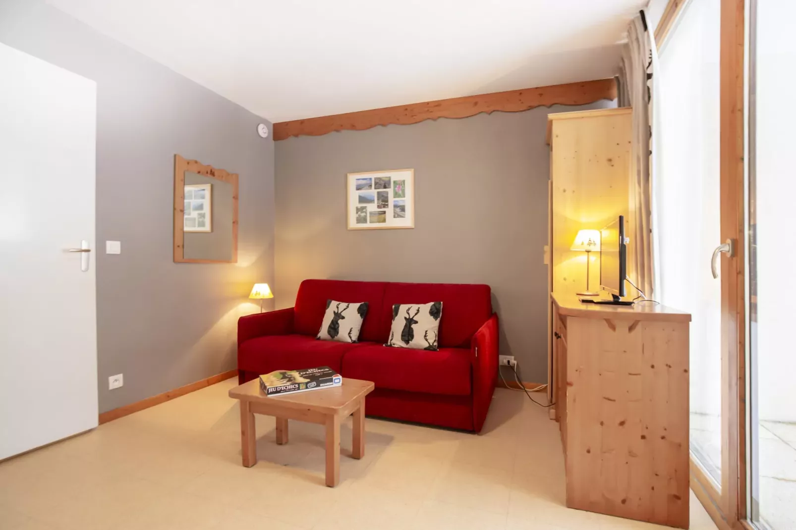 Balcons C 001 - PARC NAT. VANOISE appart. 5 pers.-Living room
