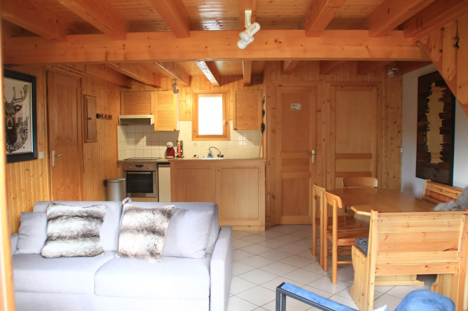 Chalet Ecureuil ECR CHARMING & NATURE 5 Pers.-Wohnzimmer