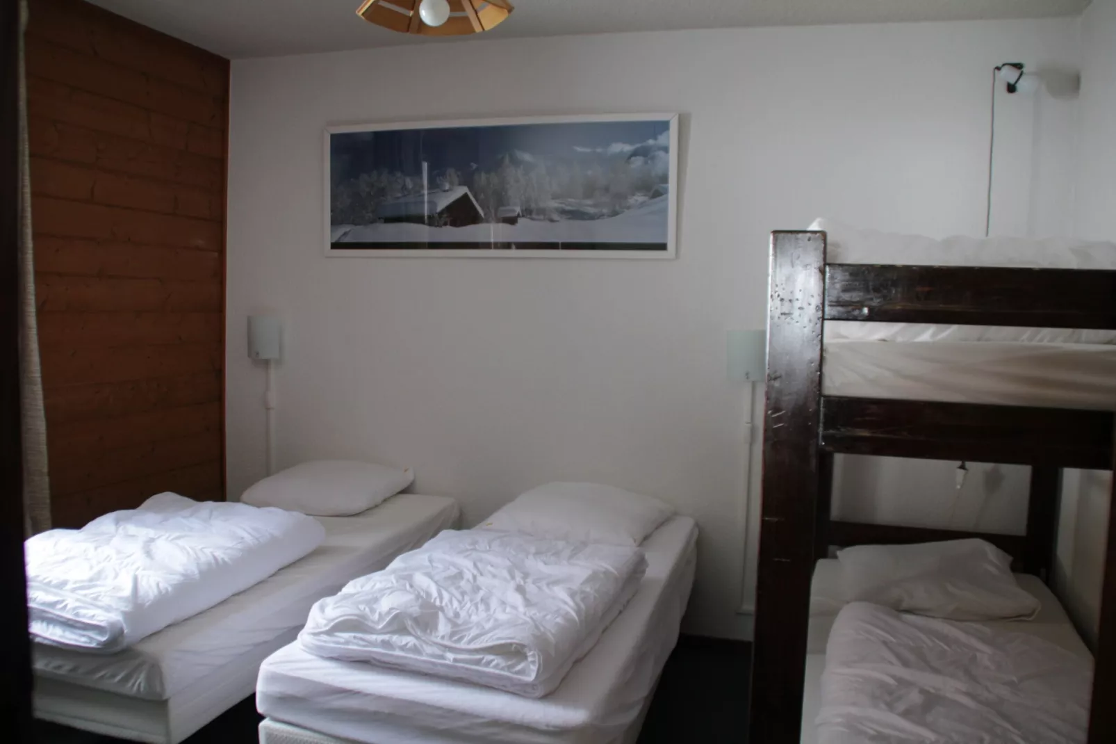Moulin ML149 MOUNTAIN & TELECABINE 6 pers.-Bedroom