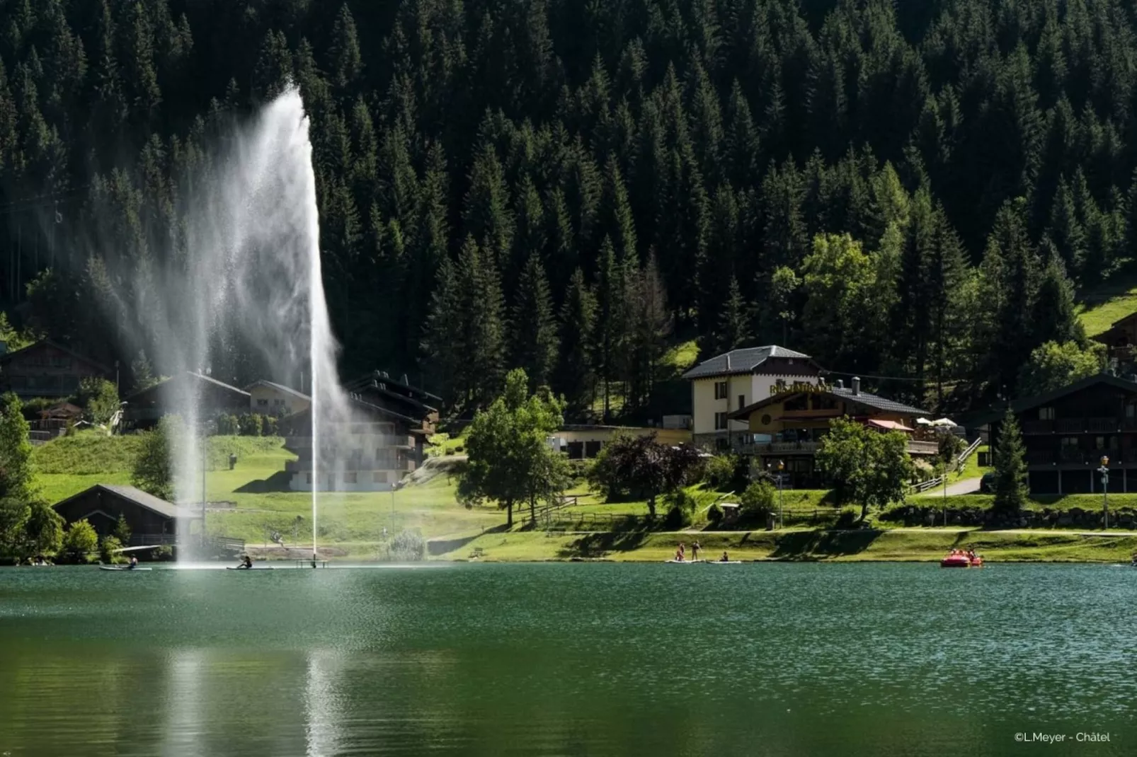 Yéti YT46B5 COSY & MOUNTAIN 4 Pers.-Gebiete Sommer 1 km