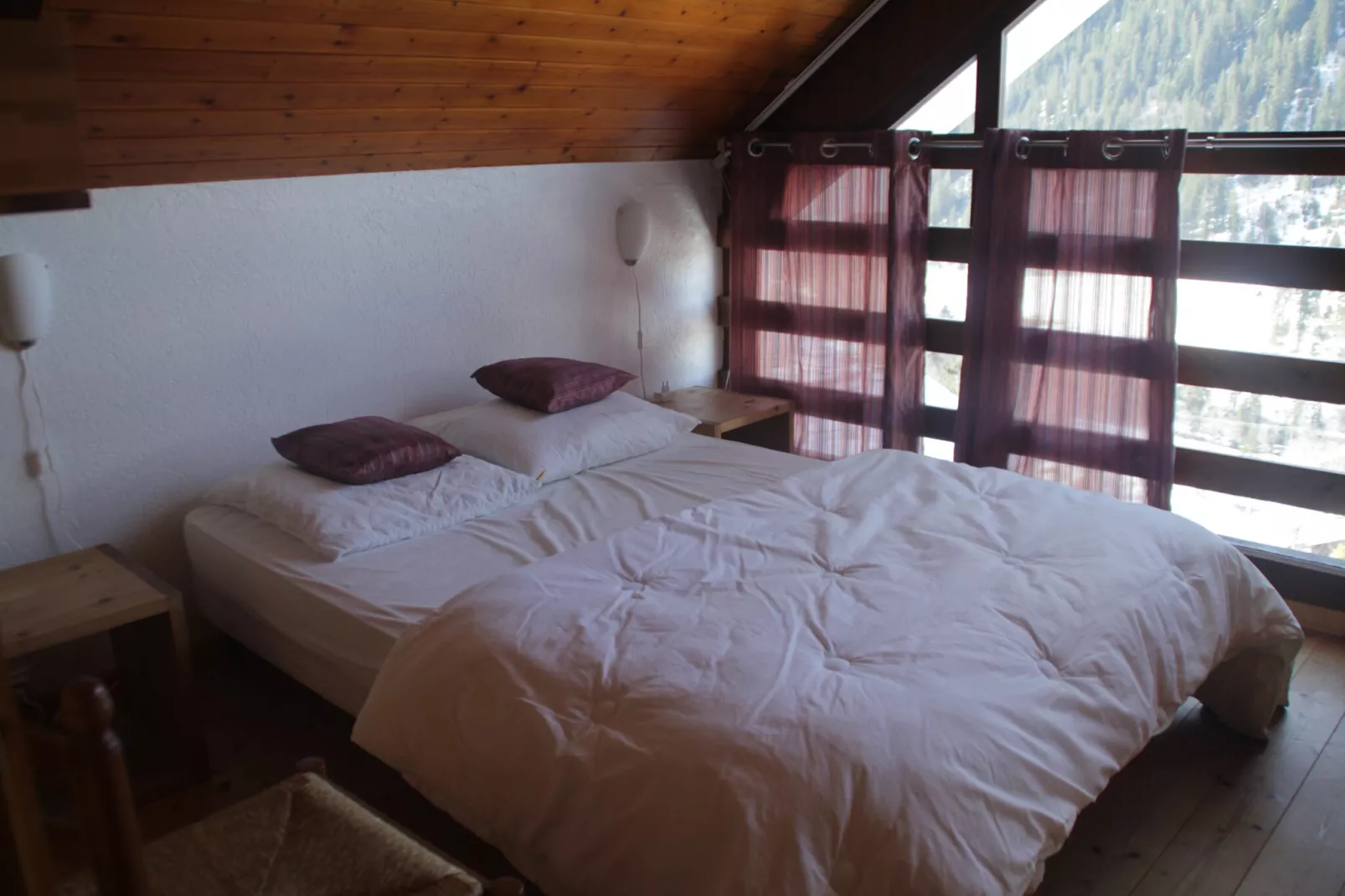 Castel des Neiges CSA4 CENTRE & VIEW  6 Pers.-Bedroom