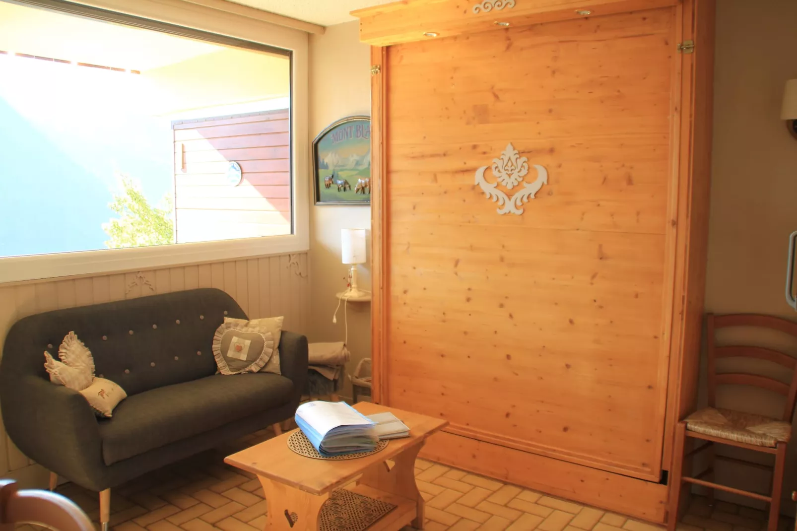 Hameau des 4 Saisons HSE88 MOUNTAIN & SUN 3 Pers-Living room