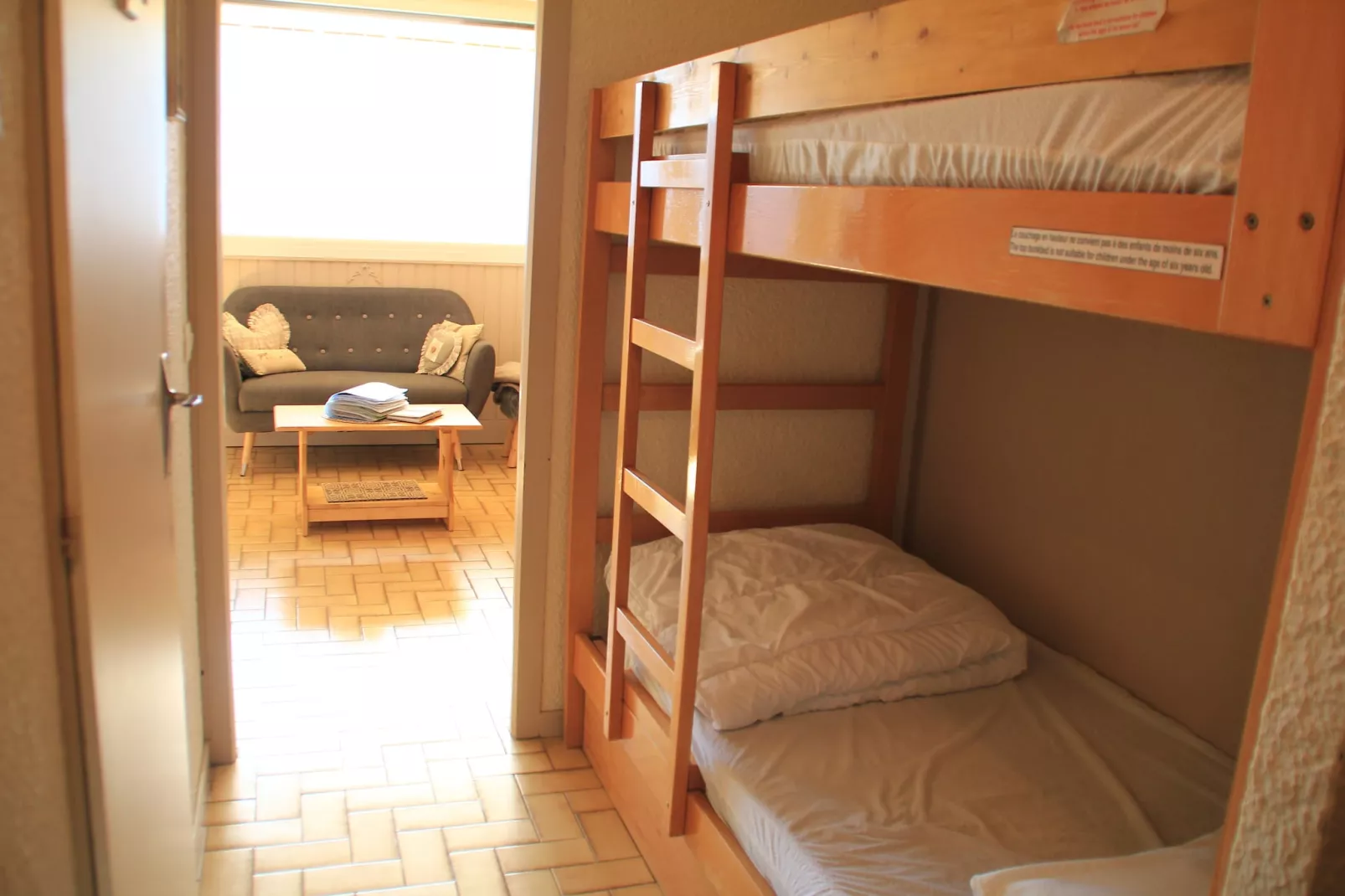 Hameau des 4 Saisons HSE88 MOUNTAIN & SUN 3 Pers-Bedroom