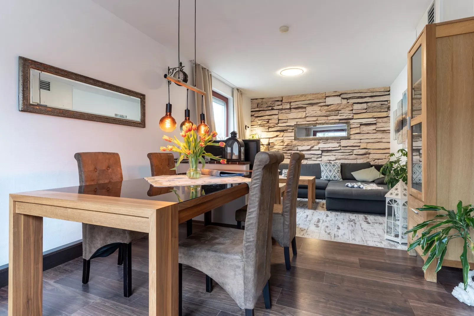 Fewo Leeven-Living room