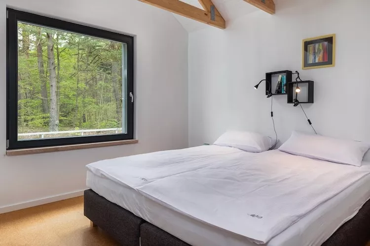 Domy wakacyjne dla 2 osób nad jeziorem Wisełka-Schlafzimmer