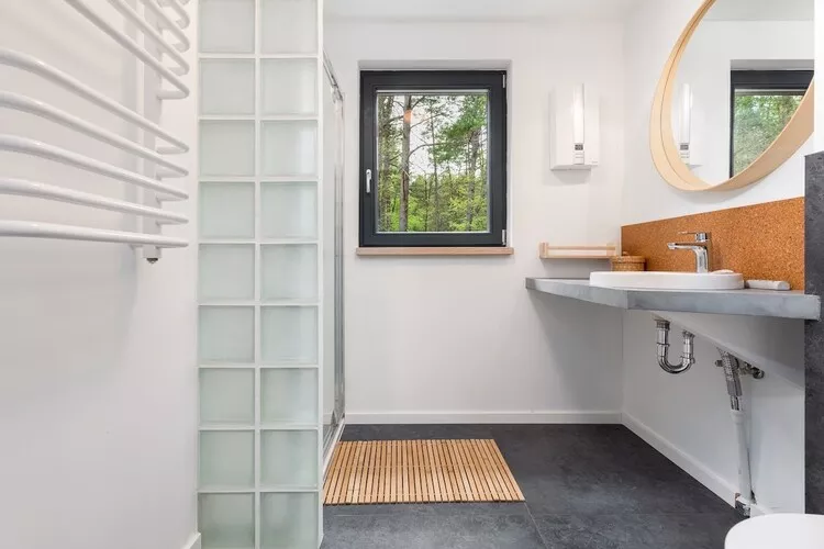 Dom wakacyjny dla 4 osób nad jeziorem Wisełka-Salle de bain