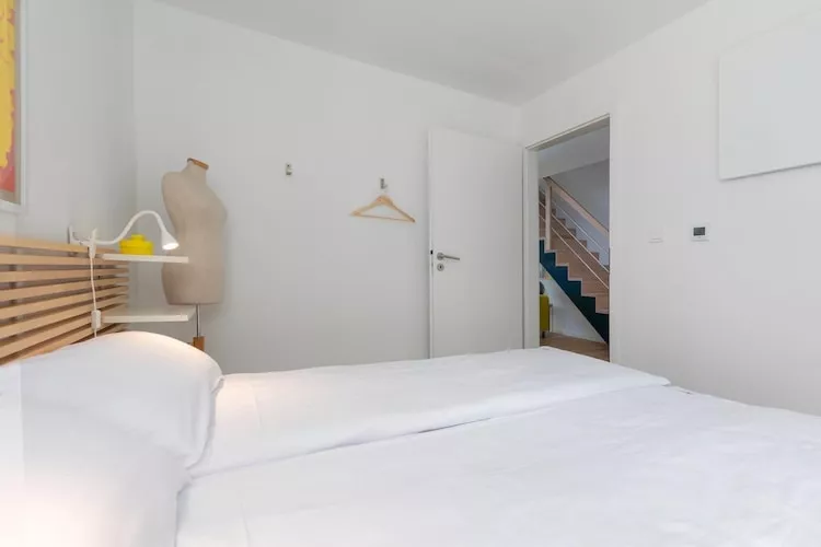 Domy wakacyjne dla 3 osób nad jeziorem Wisełka-Schlafzimmer