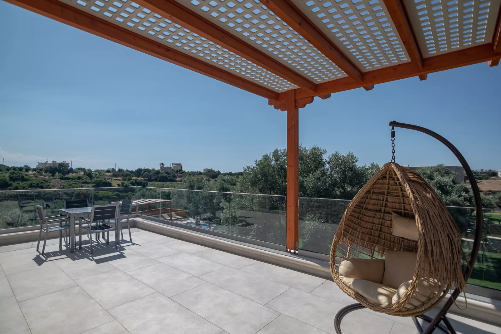 Diktamos-Terrassenbalkon