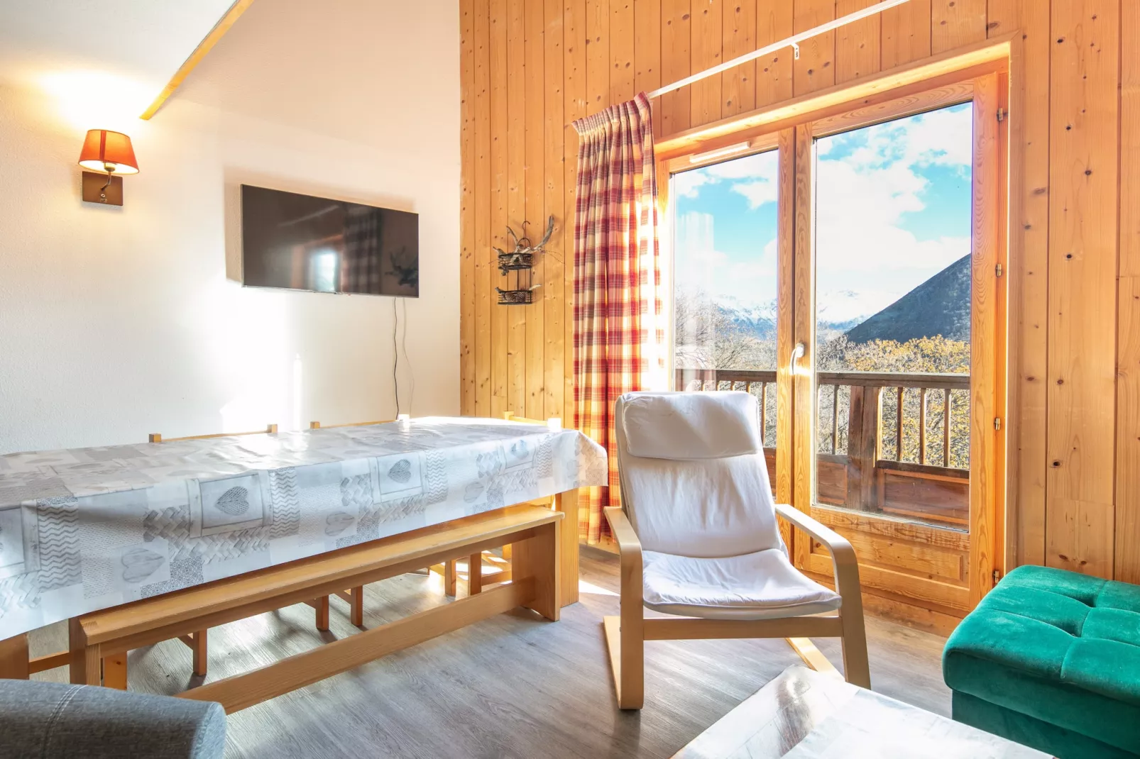 Les Chamois N°15 - 3P6-Living room