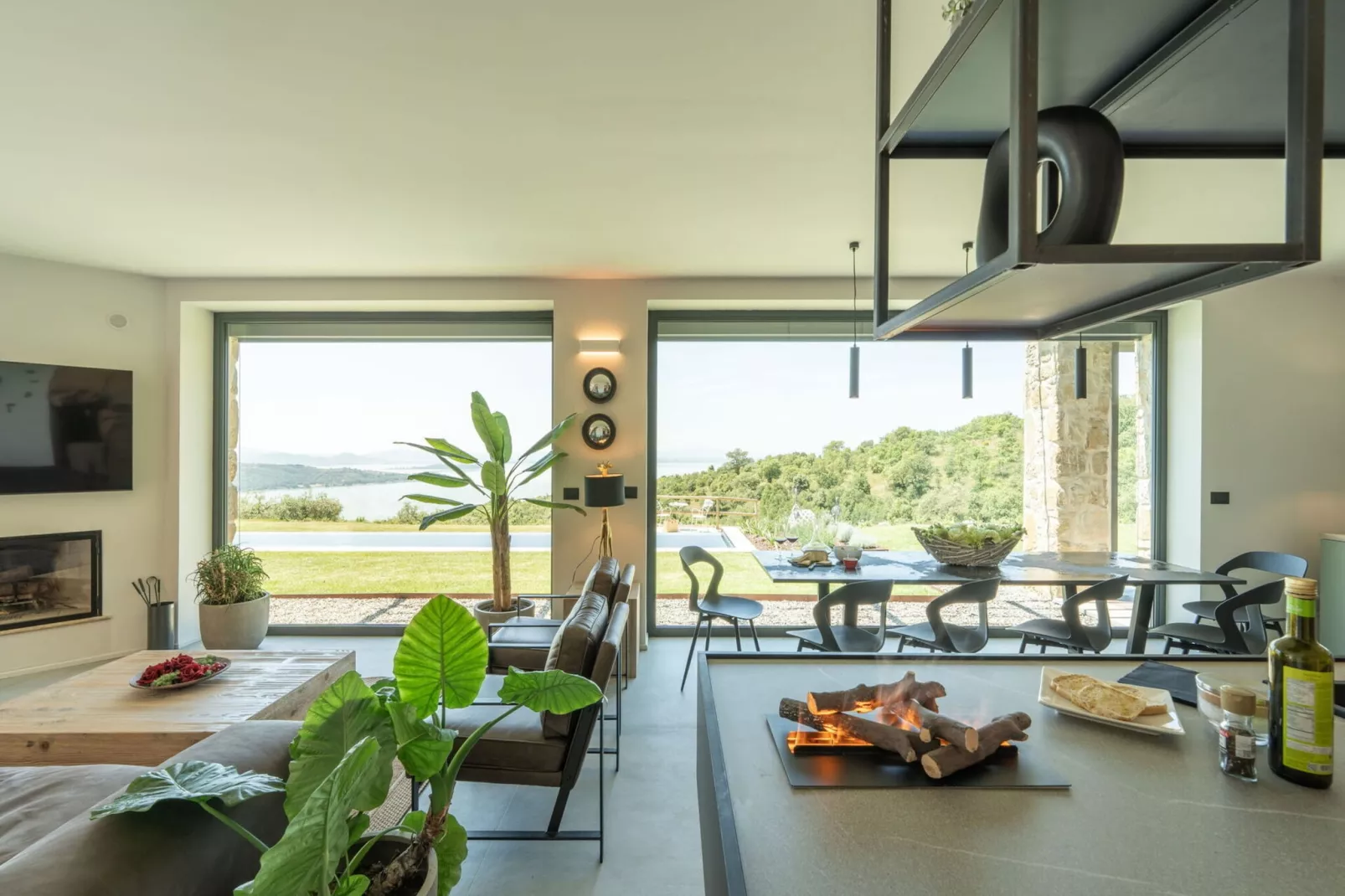 Villa Paradise-Living room