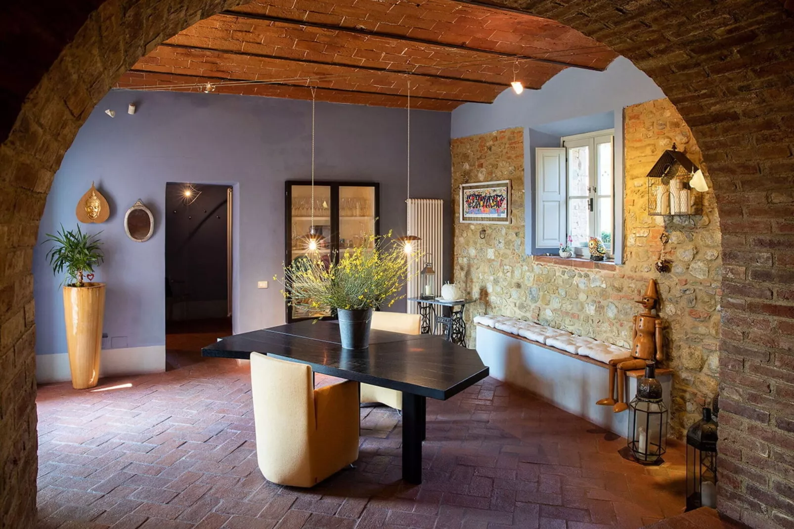 Villa Mazzoni-Wohnzimmer
