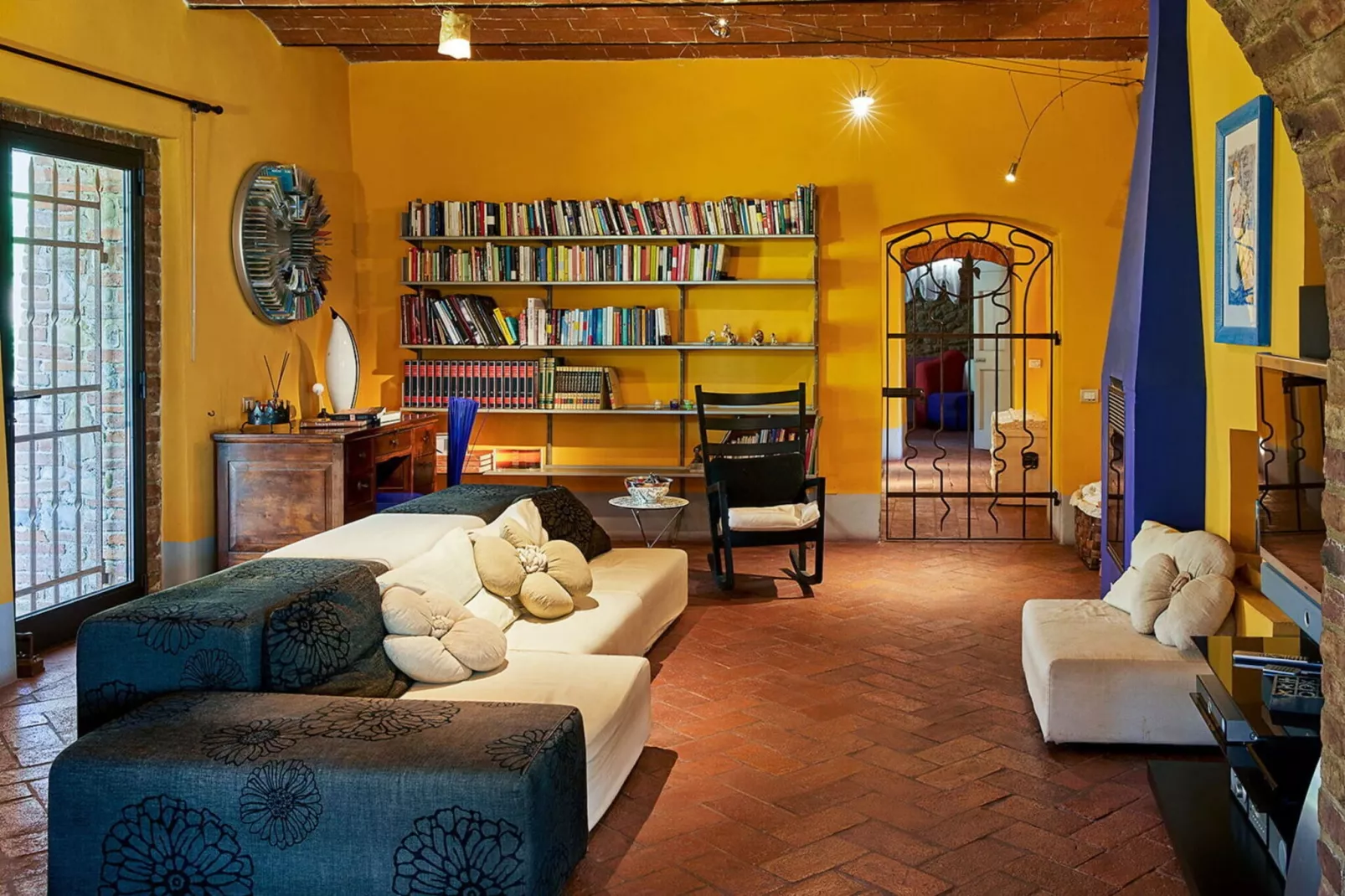 Villa Mazzoni-Wohnzimmer